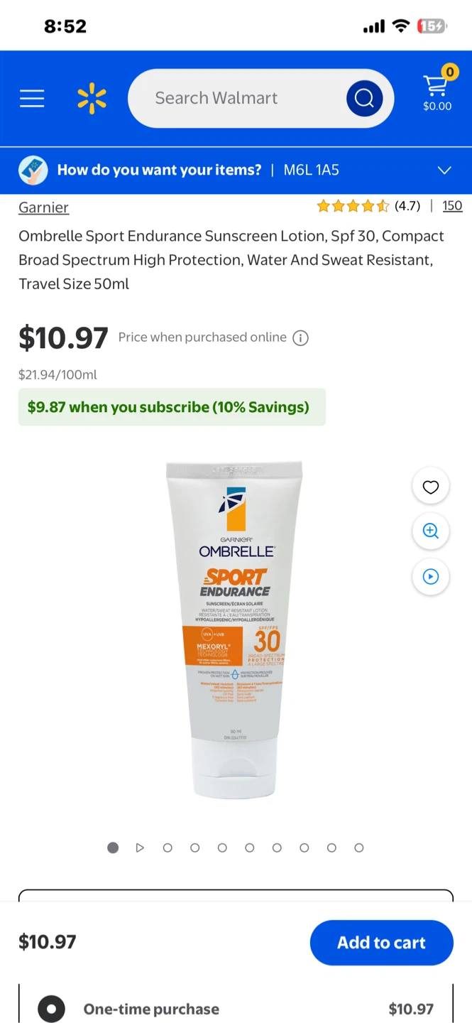 Garnier Ombrelle sunscreen SPF 30 (New) - photo 2