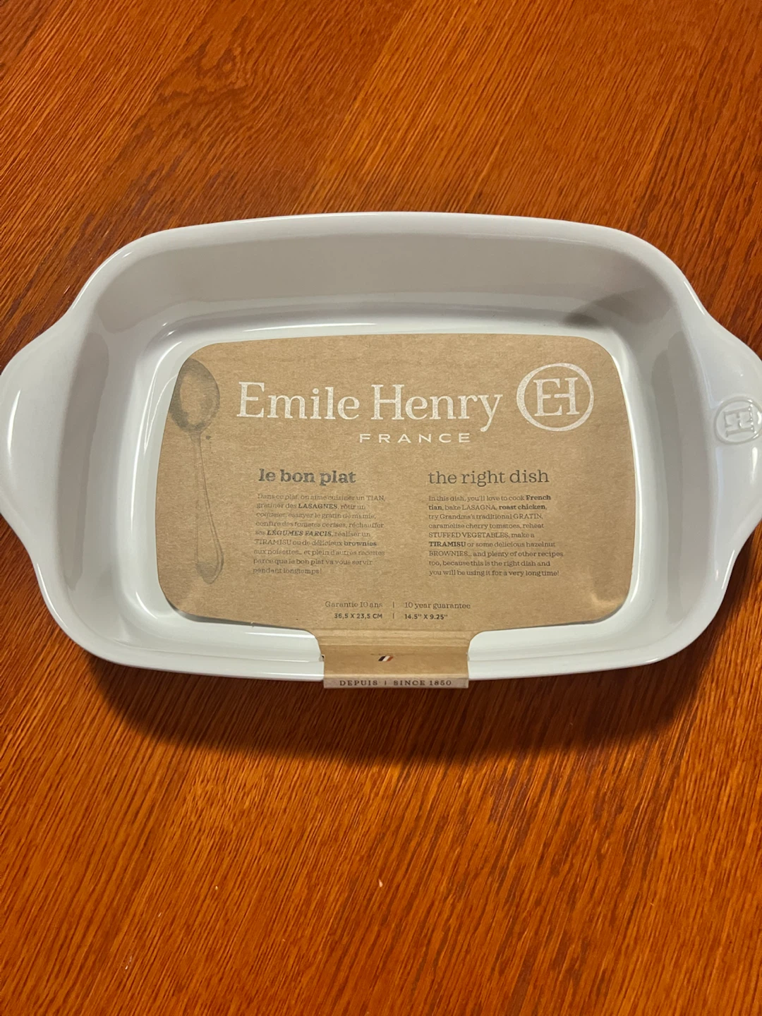 Emilie Henry Rectangular Oven Dish