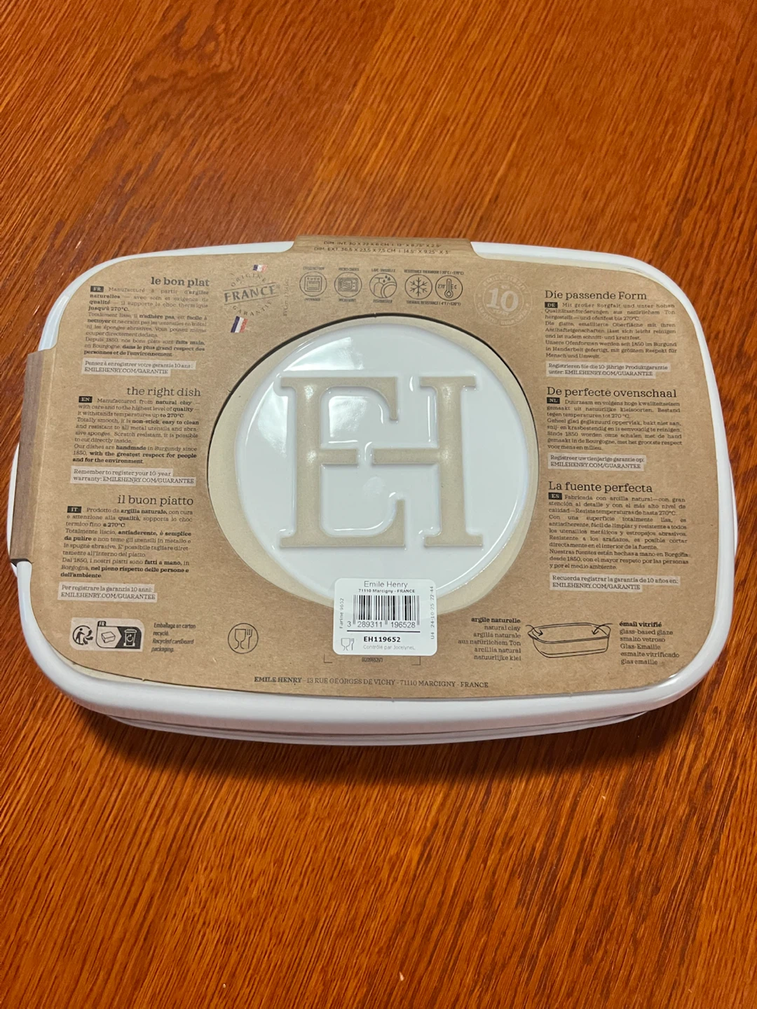 Emilie Henry Rectangular Oven Dish - photo 2