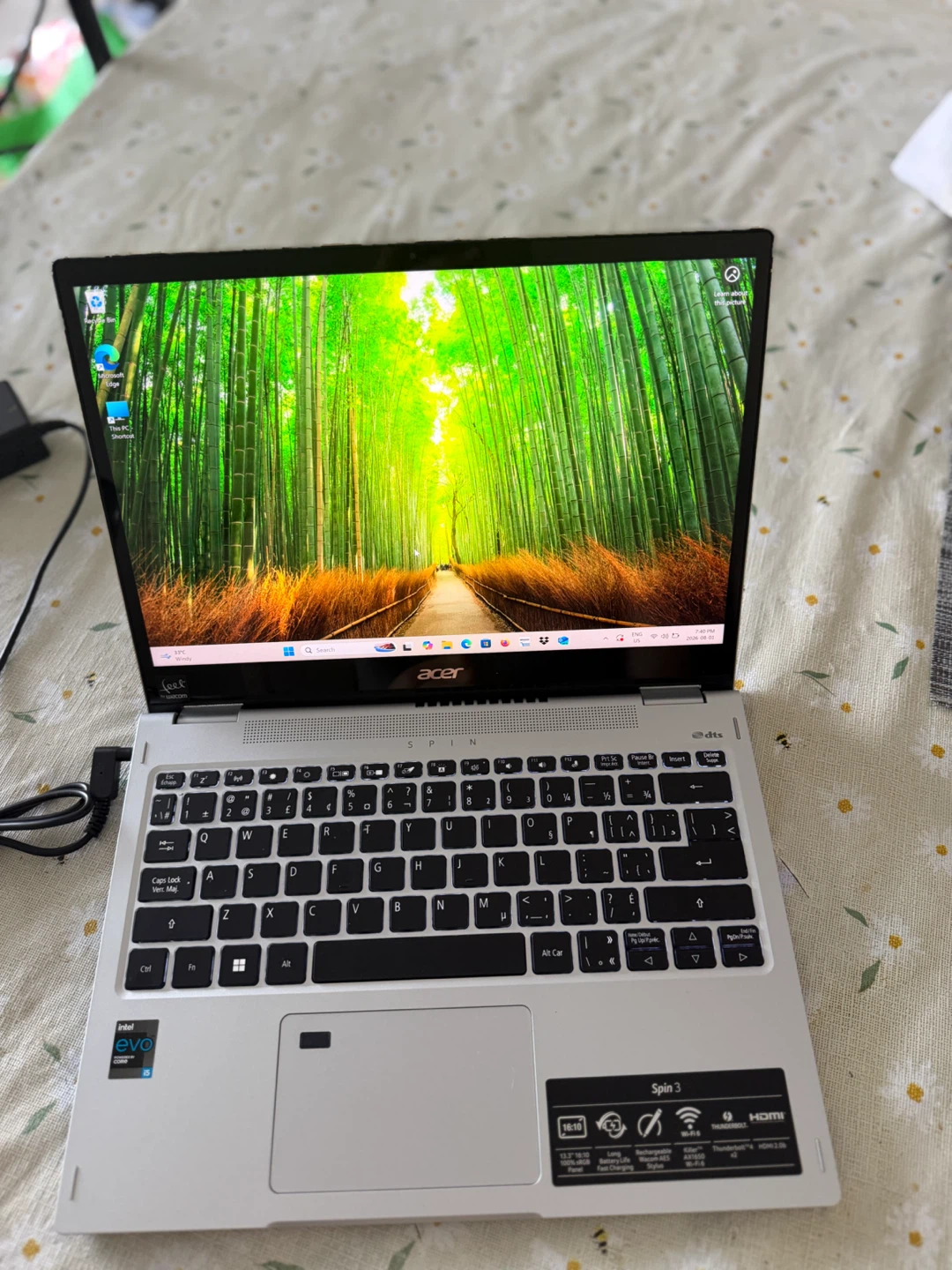 Acer Spin 3 2-in-1 Touchscreen Laptop – i5 11th Gen – 16GB RAM