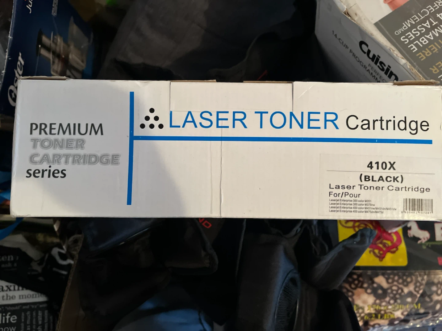 HP Compatible Laser Toner Cartridge 410X (Black)