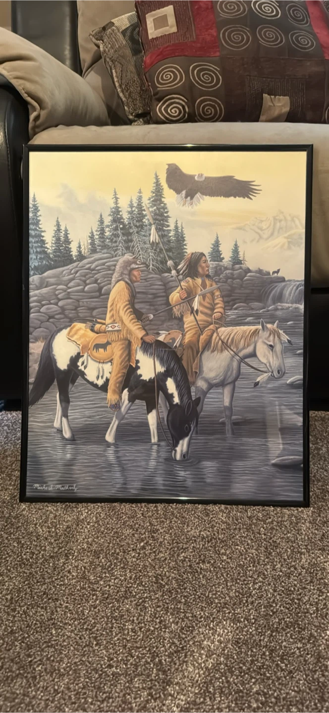 Michael McCullough Framed Print - "The Journey"