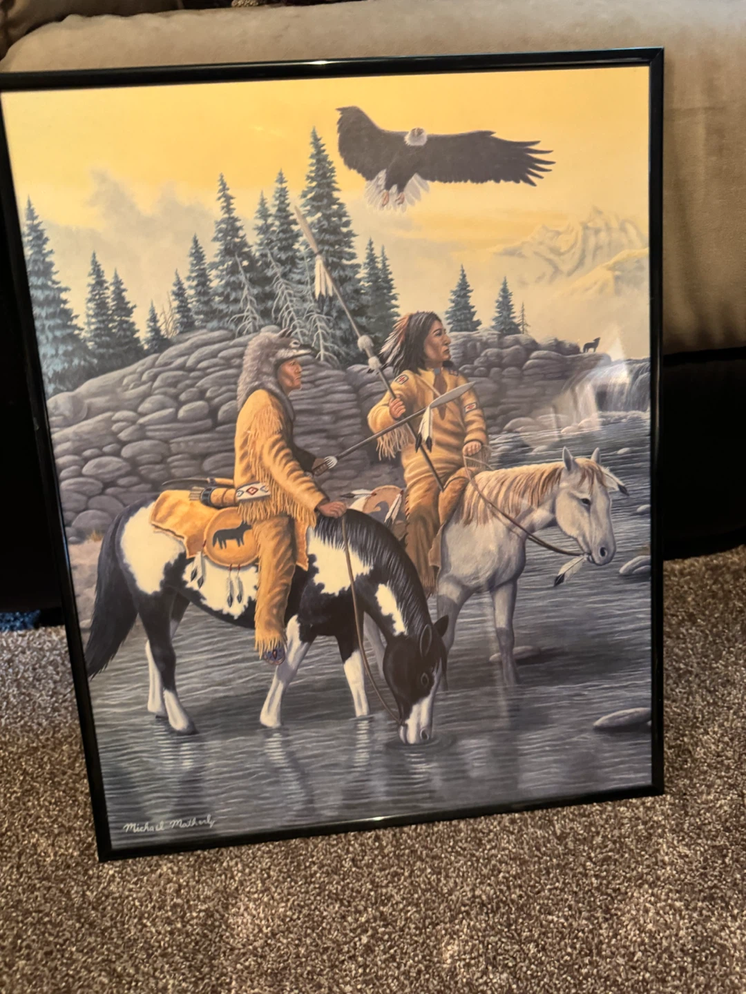 Michael McCullough Framed Print - "The Journey" - photo 2