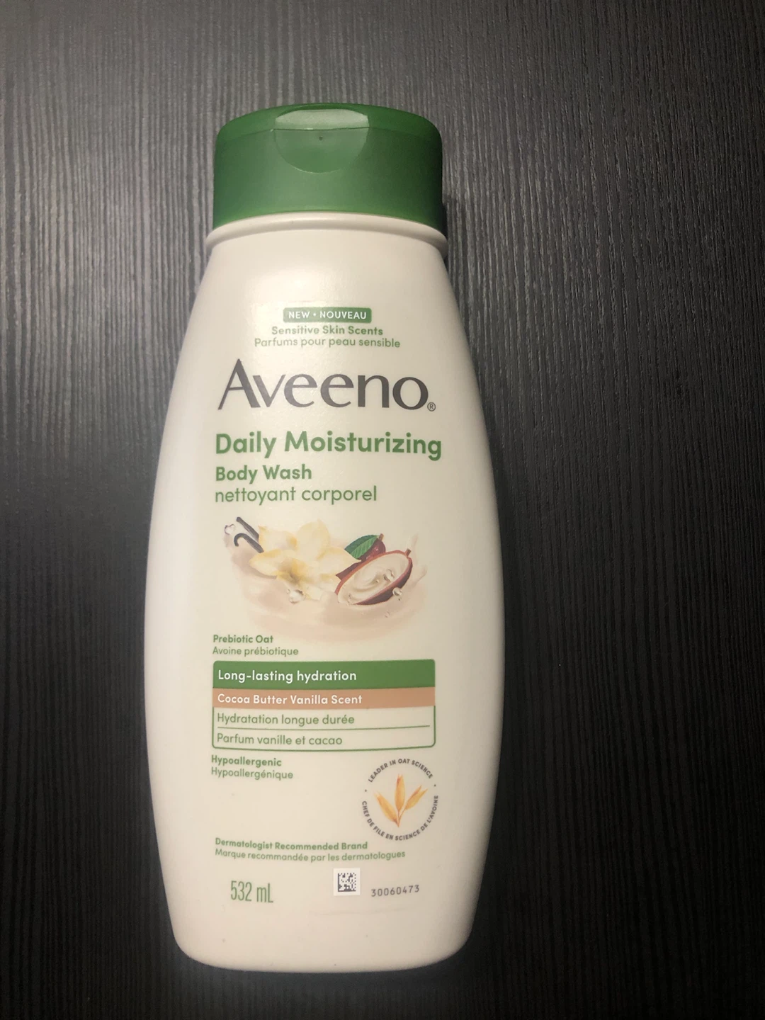 Aveeno Daily Moisturizing Body Wash Cocoa Butter Vanilla