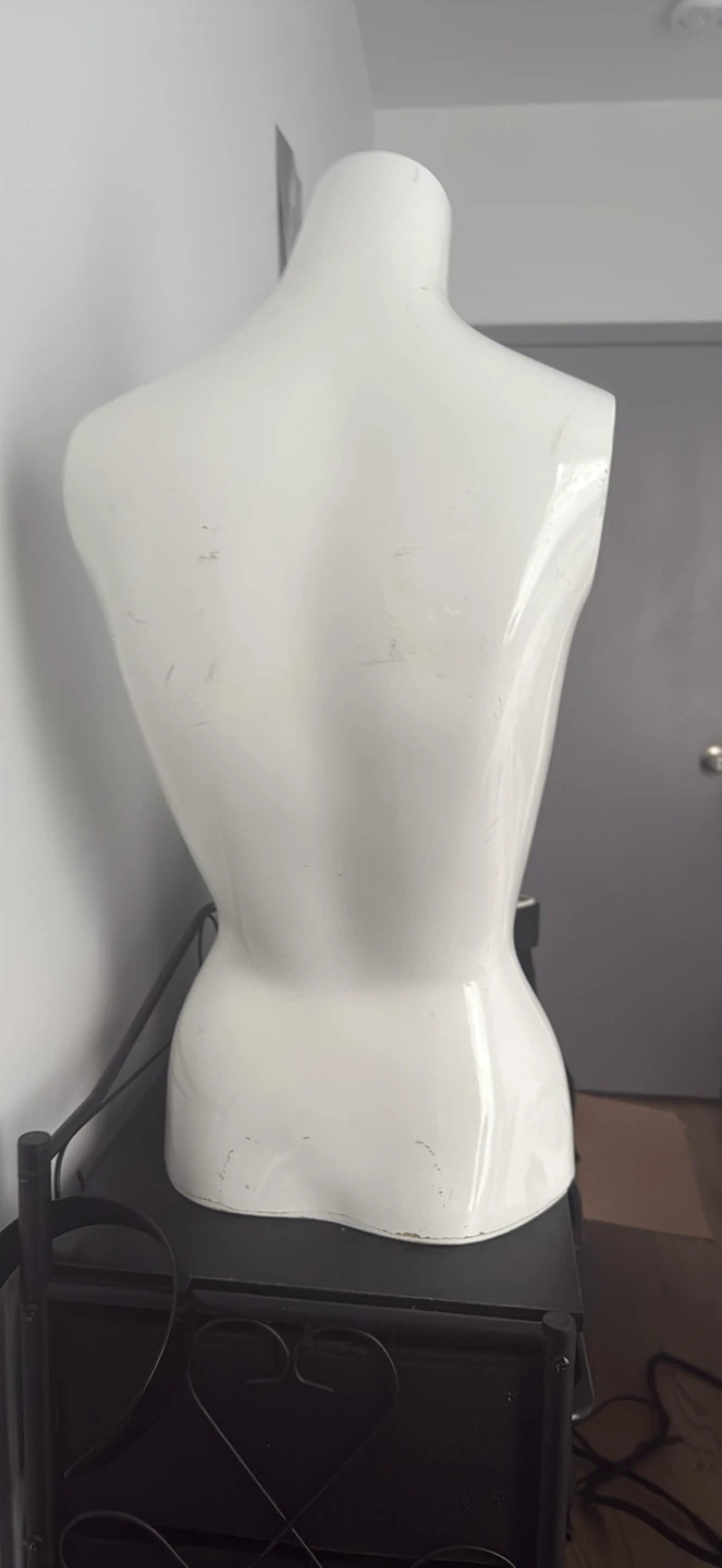 White Female Mannequin Torso - photo 3