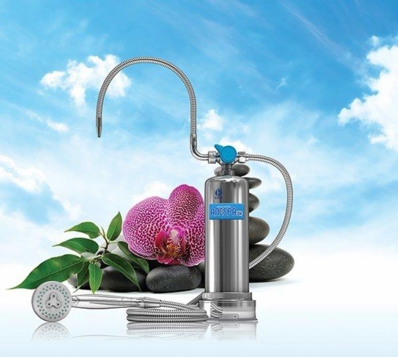 Enagic Anespa DX Mineral Ion Shower Water System - photo 4