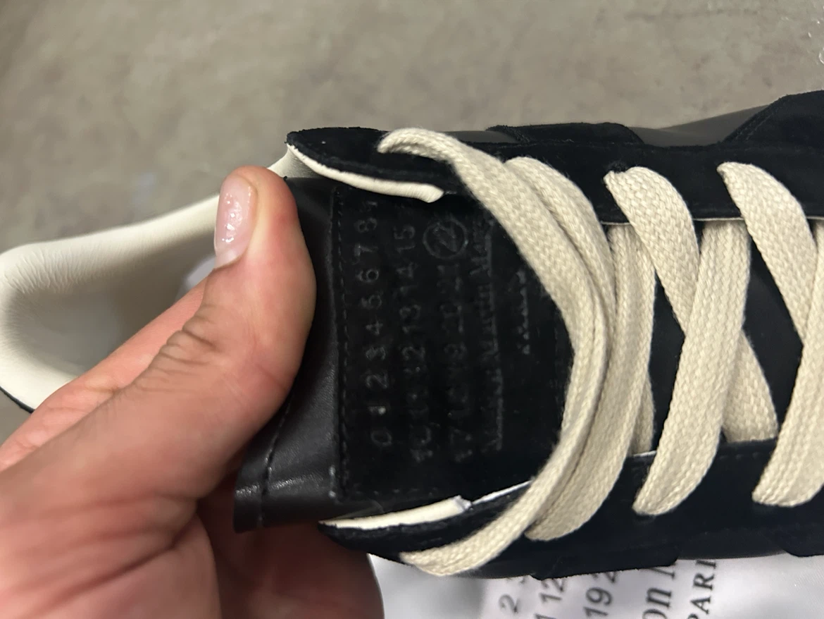 Maison Margiela Replica Sneakers - Black/Suede - photo 4