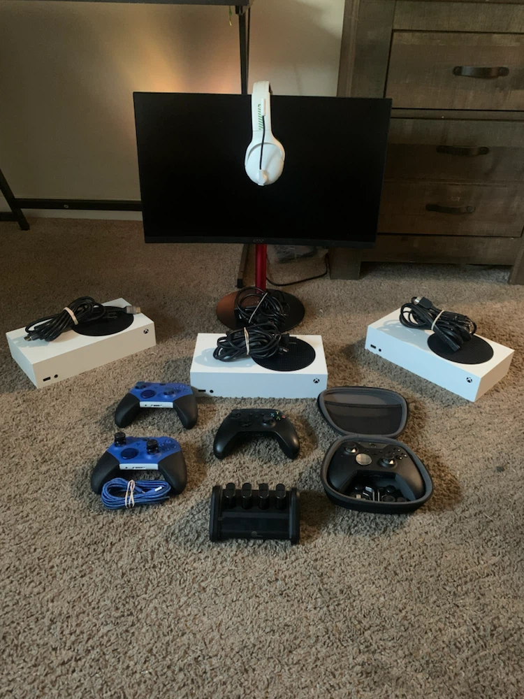 Xbox Series S Console Bundle with Controllers and Accessories