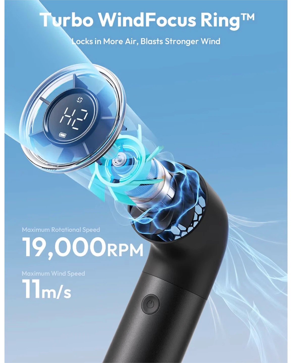 Aecooly Portable Handheld Fan - photo 3