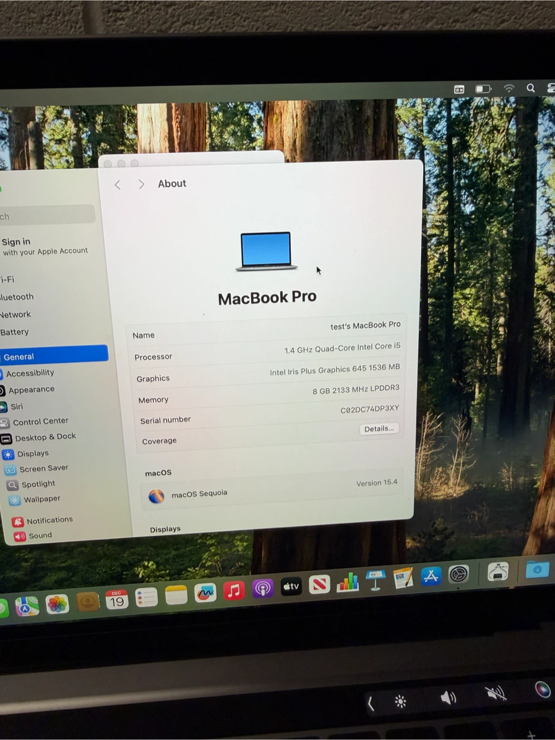 Apple MacBook Pro 13” 2020 A2289 i5 8GB 256GB Space Gray - photo 3