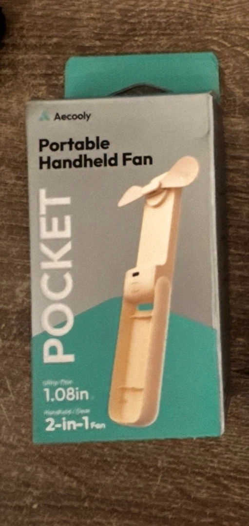 Aecooly Portable Handheld Fan 2-in-1 - photo 2