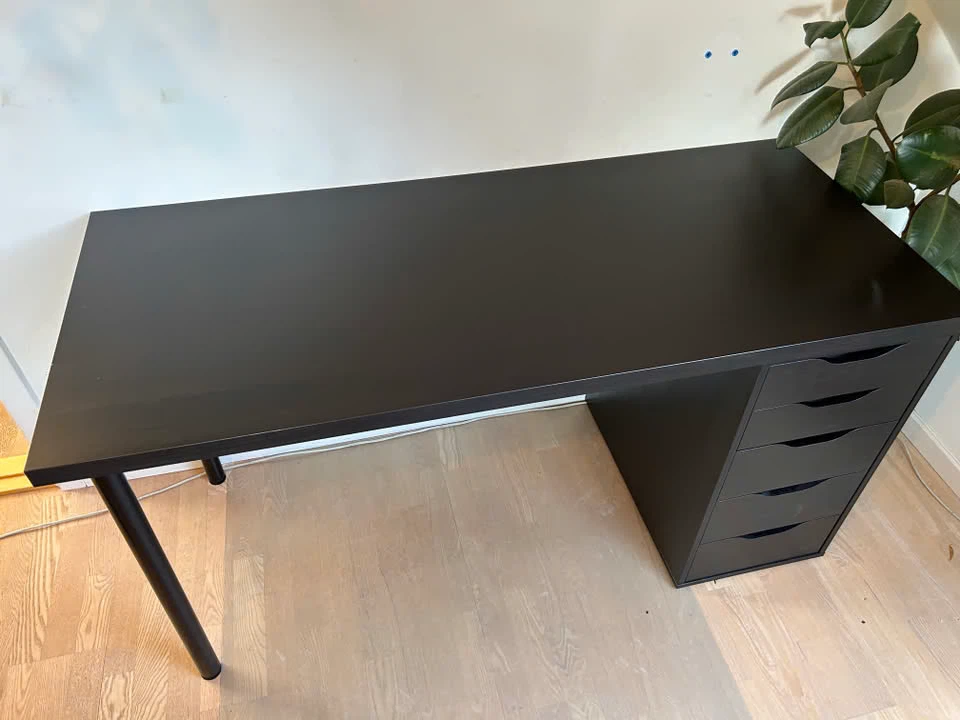 IKEA Desk with Alex drawer unit - photo 2