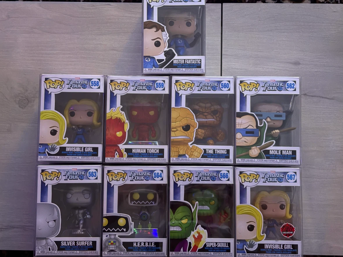 Funko Pop! Fantastic Four Collection
