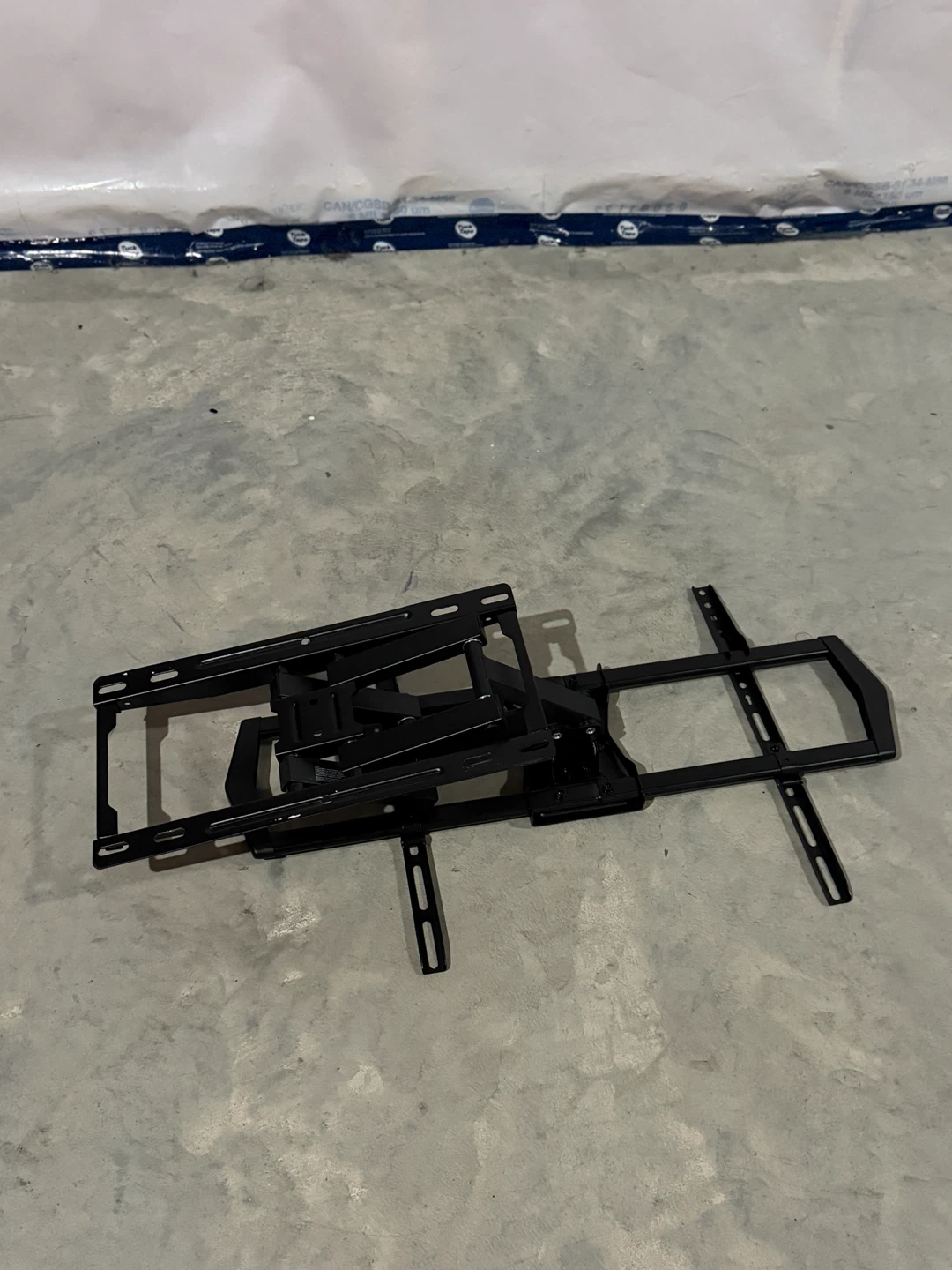 Black Articulating TV Wall Mount - photo 2