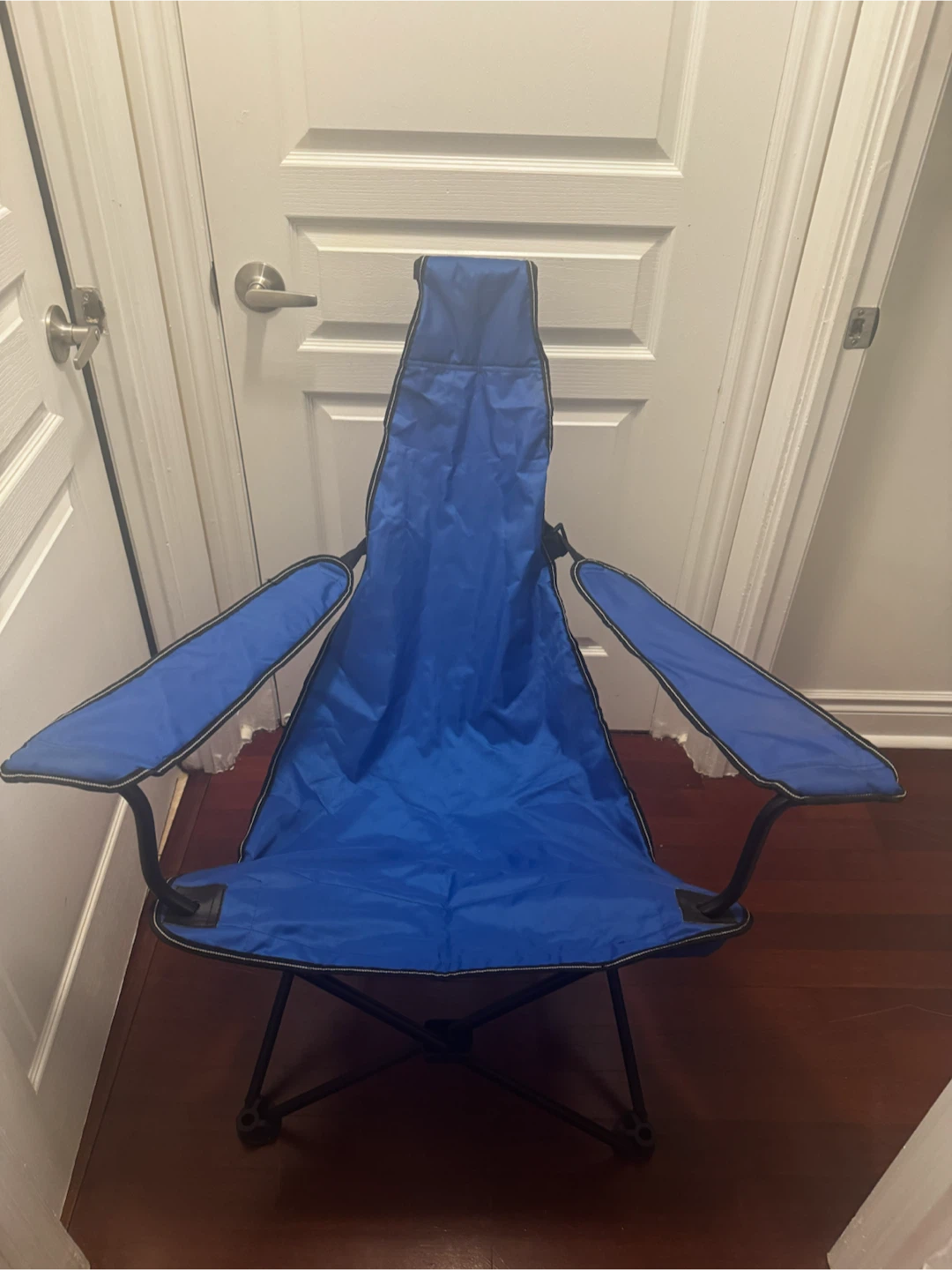 Blue Folding Camp Chair