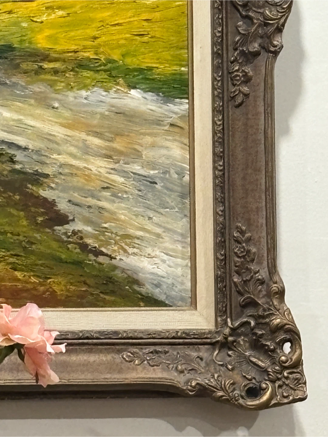 Vintage Landscape Oil Painting - photo 3