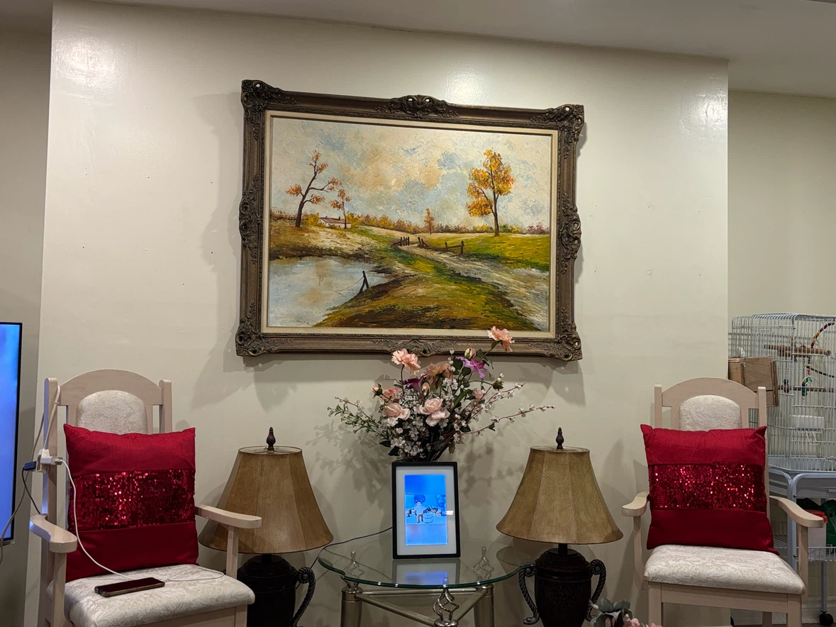 Vintage Landscape Oil Painting - photo 5