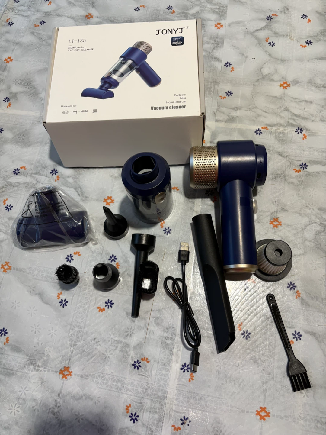 JONYJ LT-135 Cordless Handheld Vacuum