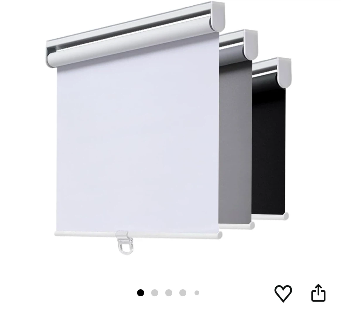 Brand new Black Out Window Shade with Spring System