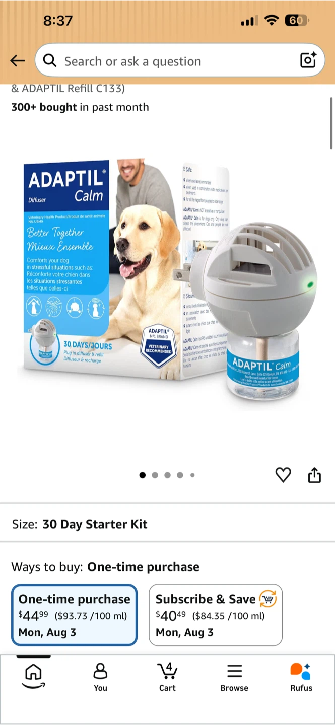 ADAPTIL Calm Diffuser 30 Day Starter Kit - photo 2