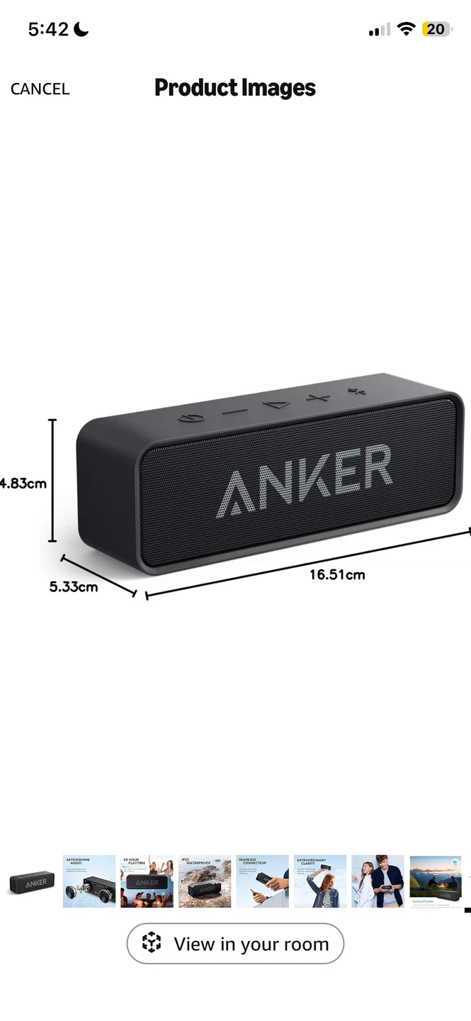 Anker SoundCore Bluetooth Speaker - photo 3