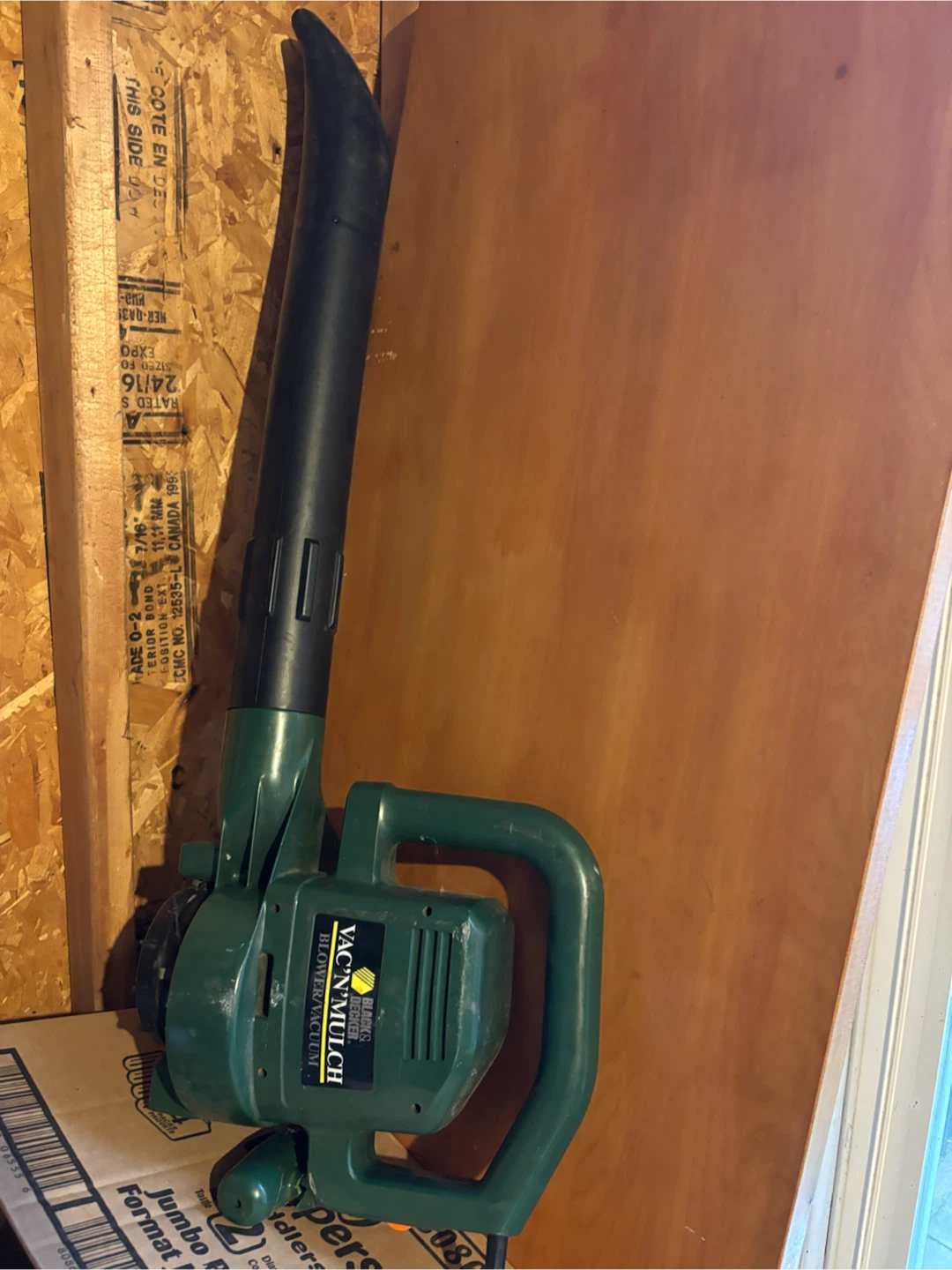 Green Vac 'n Mulch Leaf Blower - photo 2