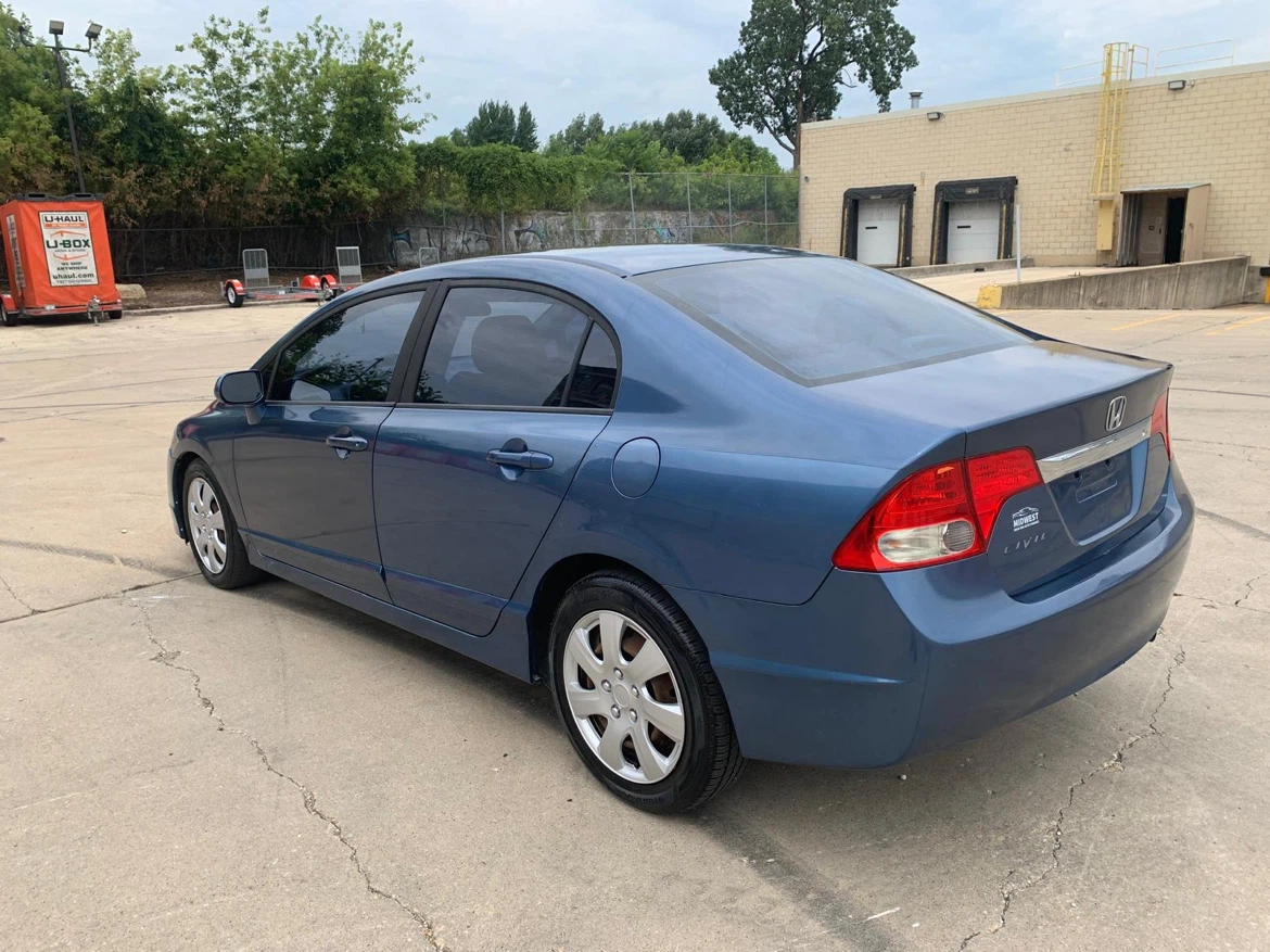 20010 BlueHonda Civic Sedan - photo 4