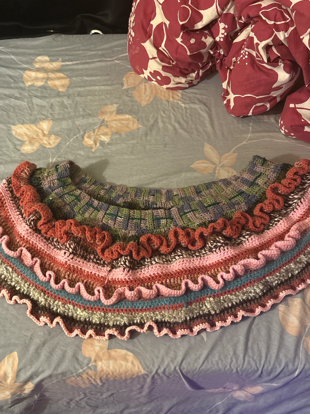 Handmade Crocheted Skirt