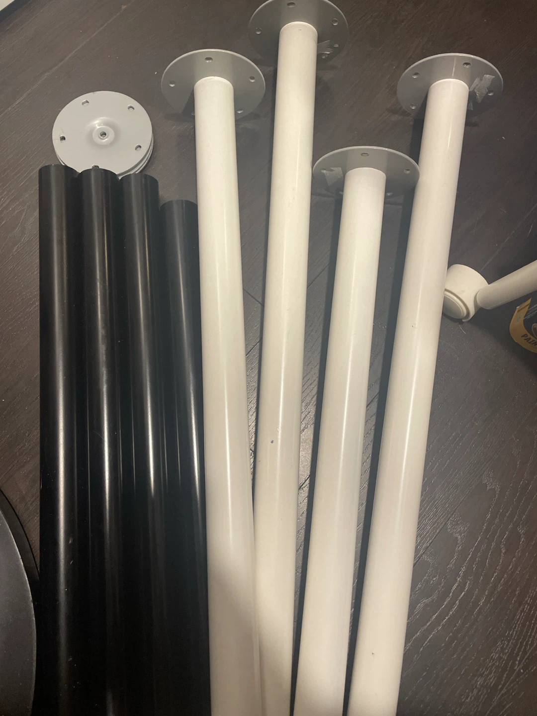 8 IKEA ODDVALD Legs (White & Black) - photo 5
