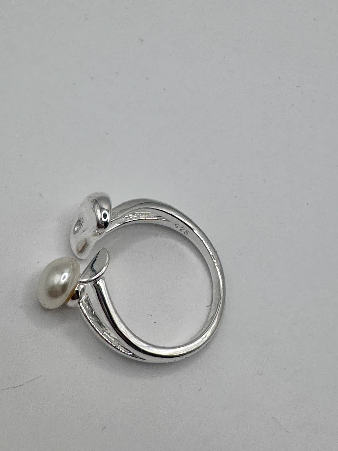 Sterling Silver 925 Pearl Ring