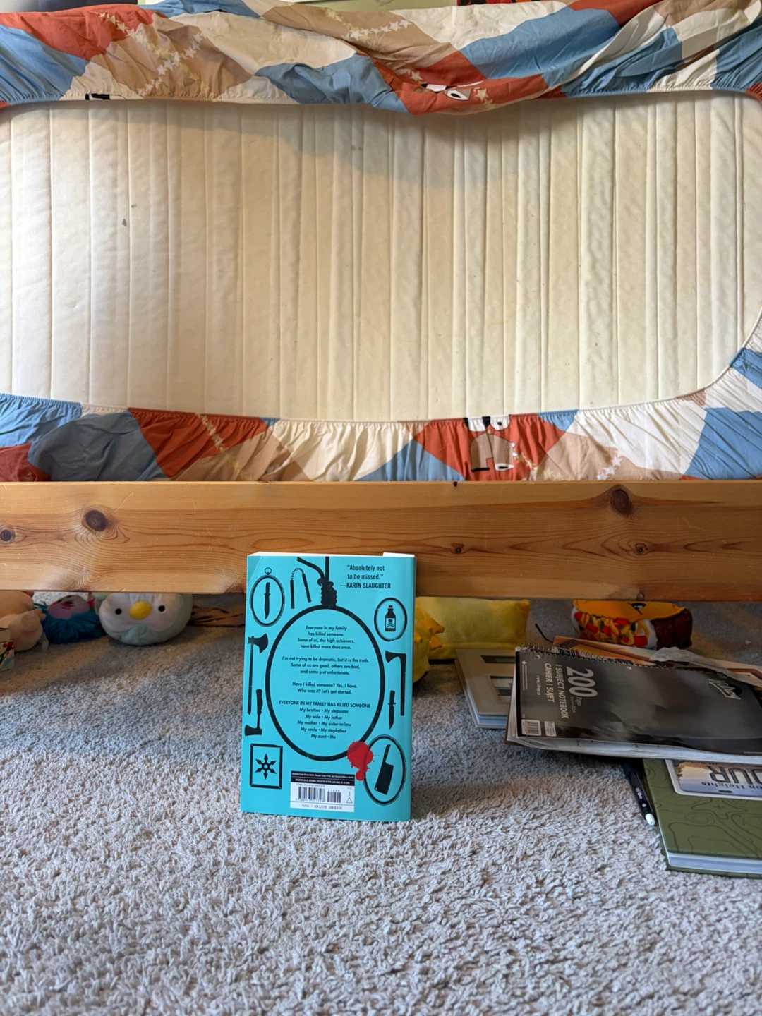 TWIN SIZE Bed Frame with base and mattress - photo 4