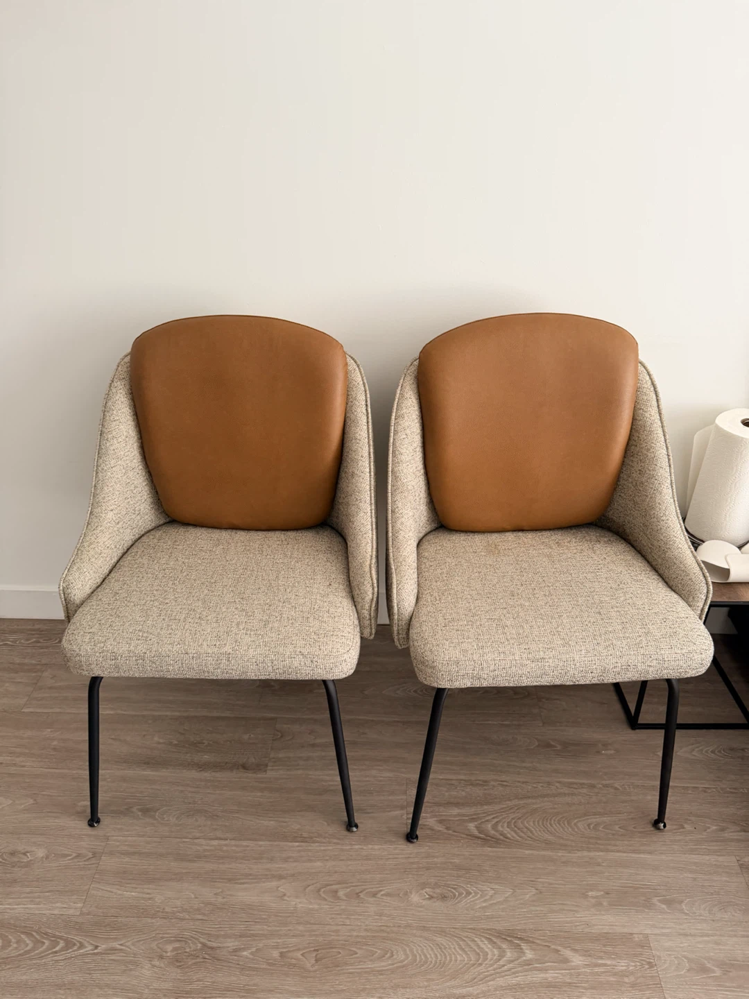 Set of 2 Upholstered Accent Chairs - photo 2