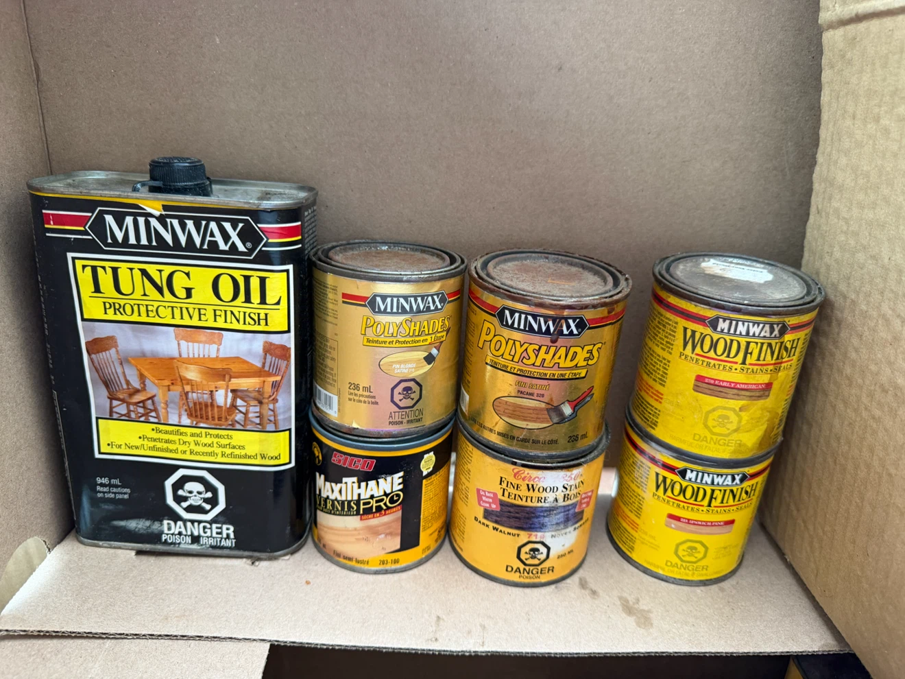 Minwax Wood Finish & PolyShades Wood Stain Lot - photo 2