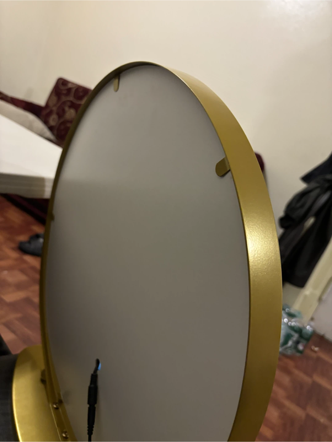 Vanity Mirror with LED Ring Light - photo 2