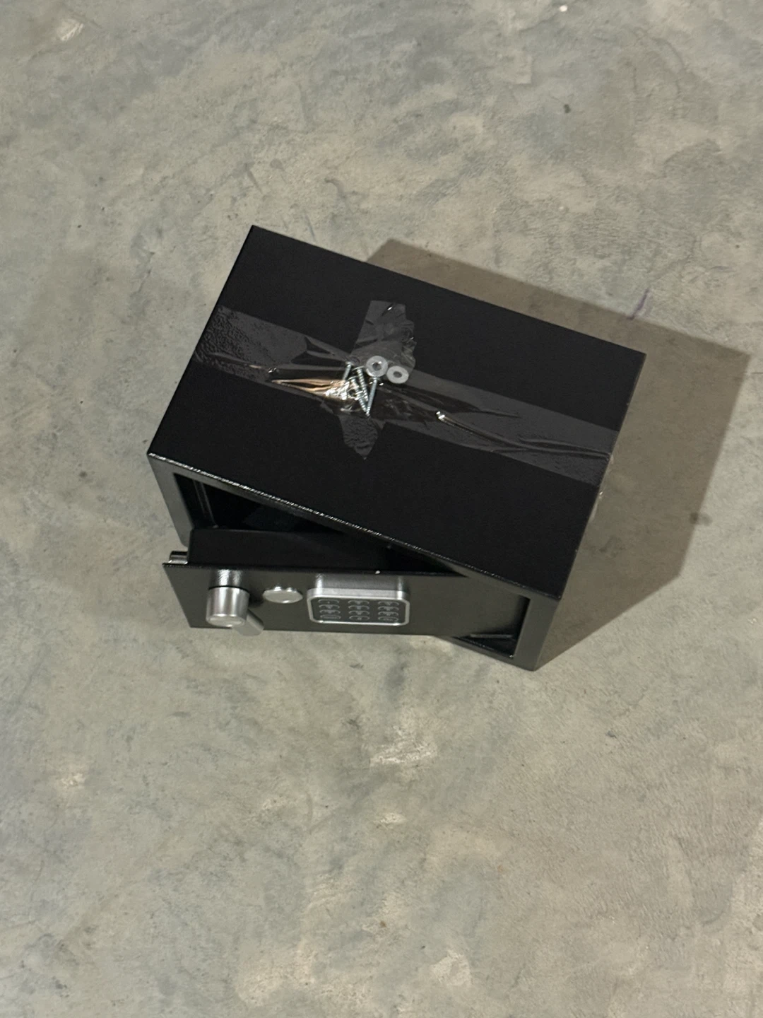 Black Electronic Keypad Safe Box - photo 2