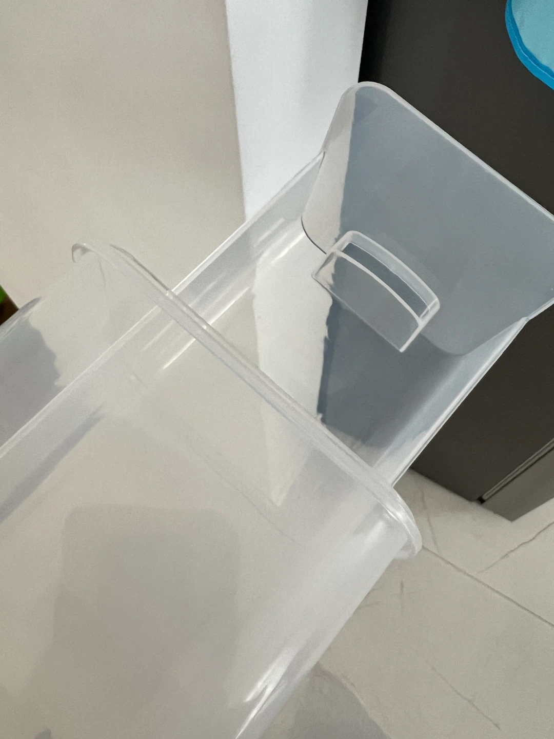 Clear Storage Container with Black Latch Lid - photo 3