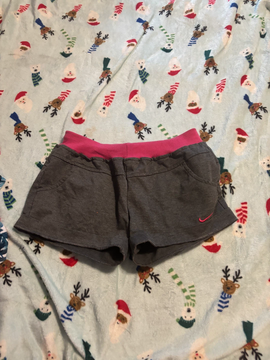 Nike Women's Grey Athletic Shorts