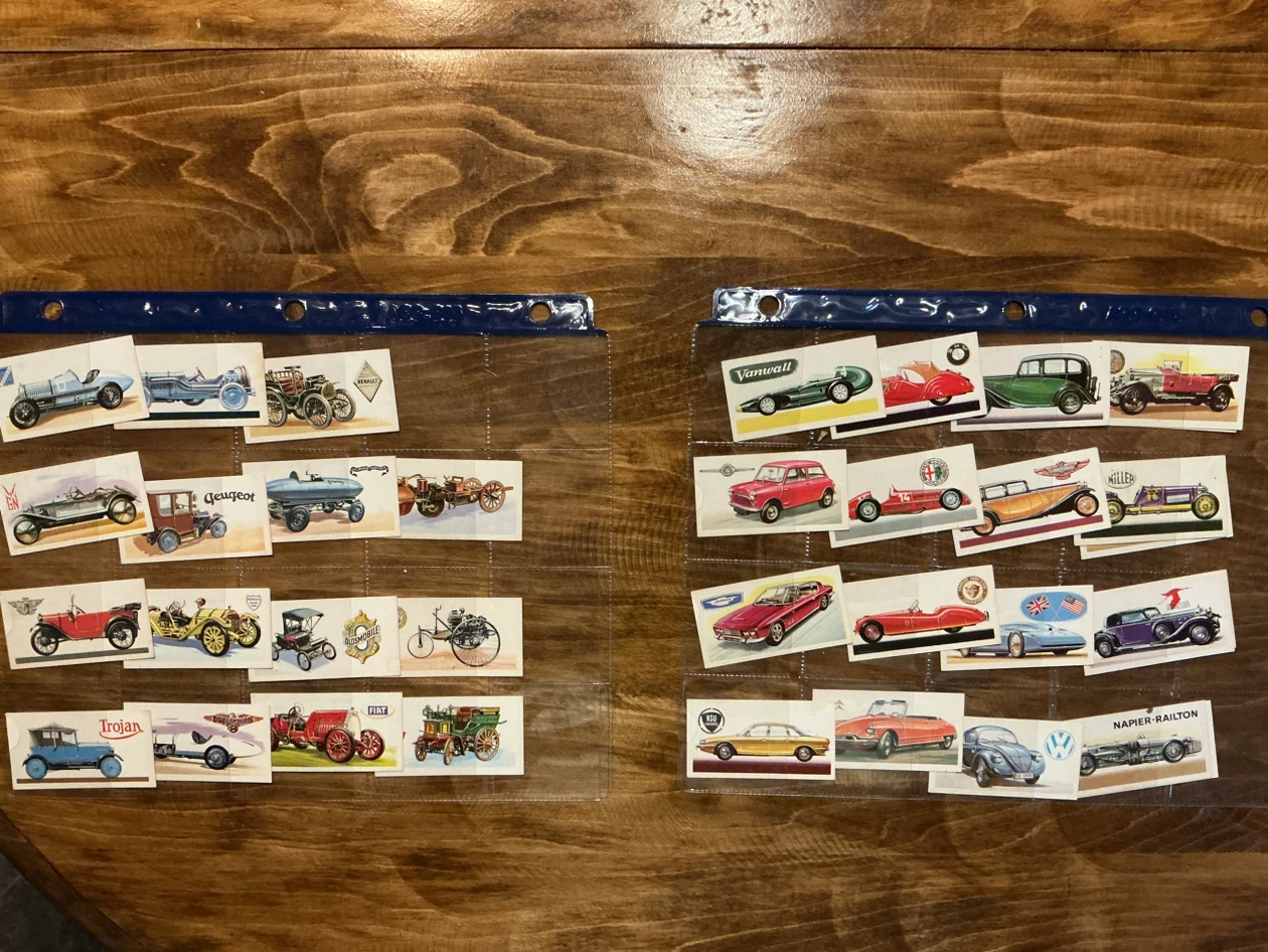 34. 1968 Brooke Bond Tea “History of The Motor Car” Cards