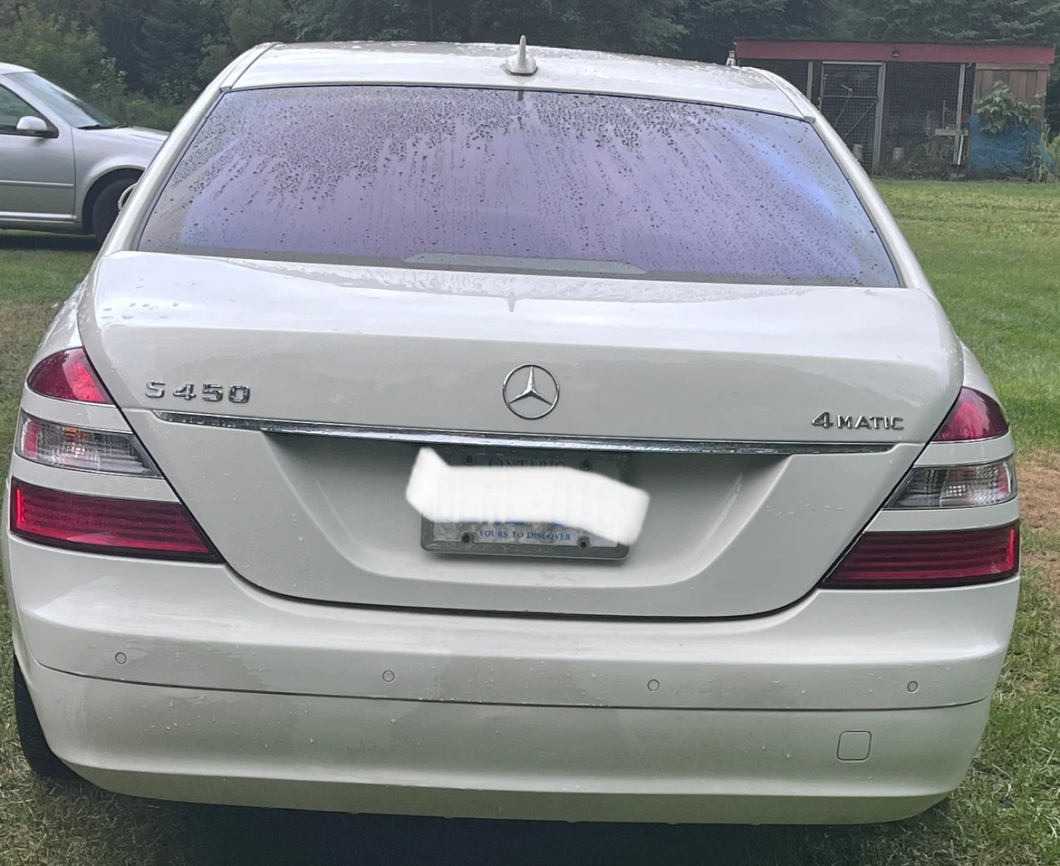 White Mercedes-Benz S450 4Matic Sedan - photo 5