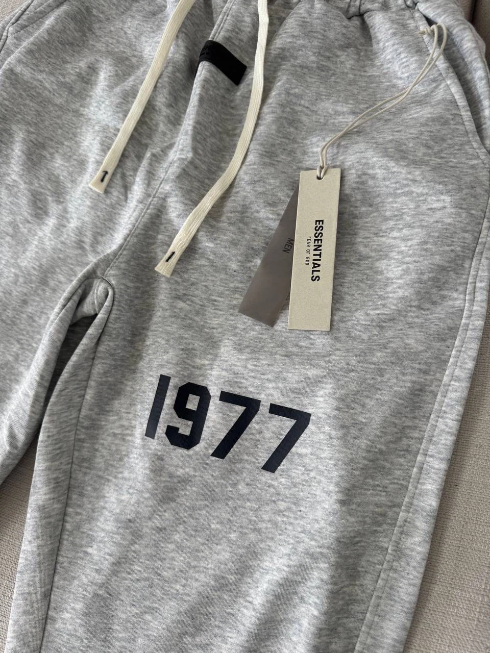 Fear of God Essentials Grey Joggers Size M
