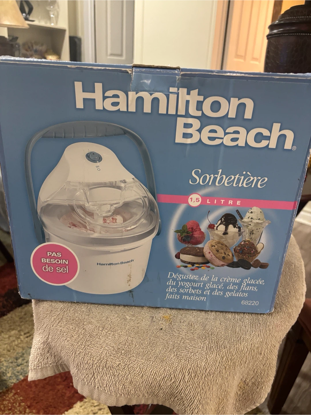 Hamilton Beach Ice Cream and Frozen Yogurt Maker
