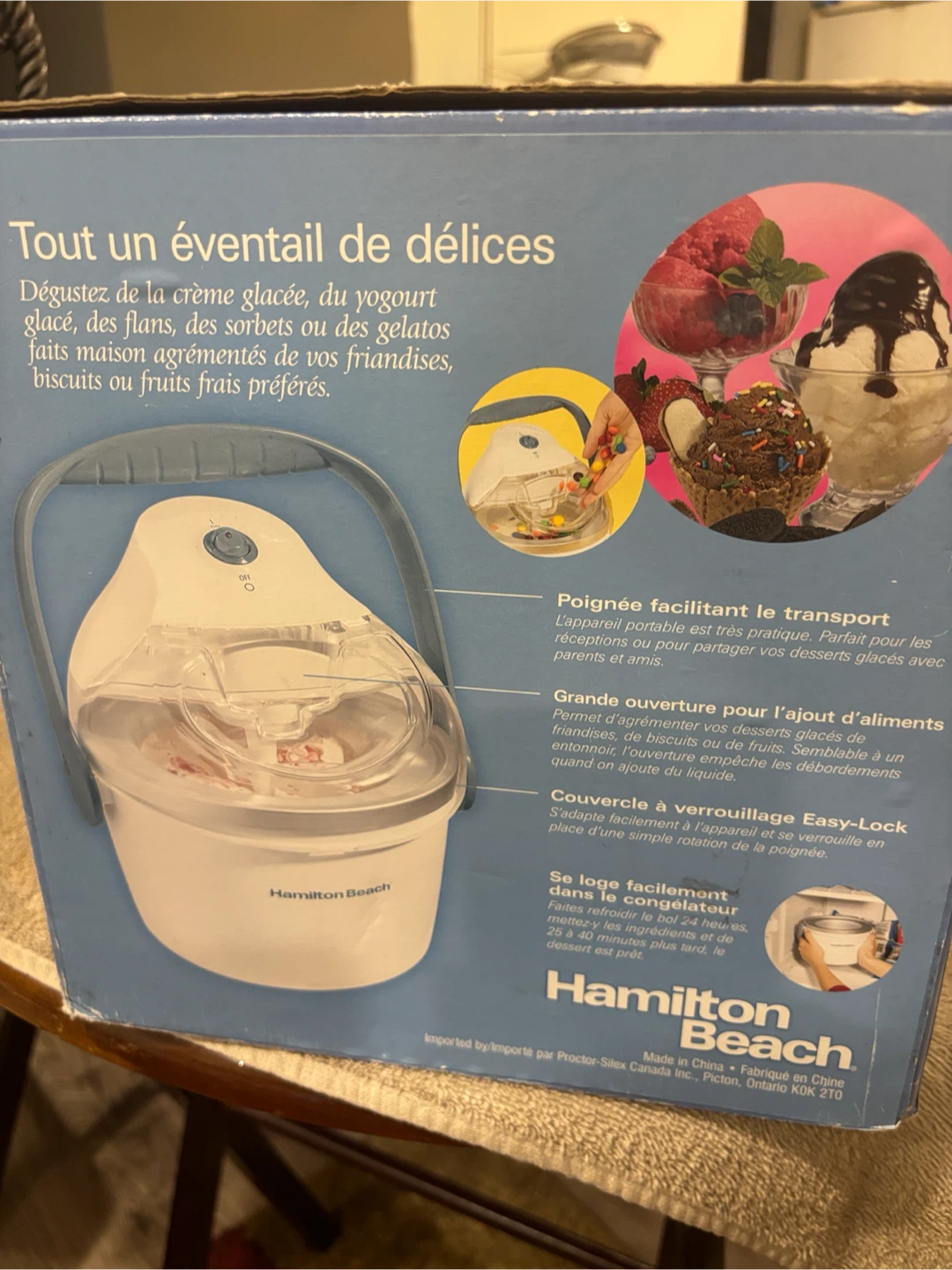 Hamilton Beach Ice Cream and Frozen Yogurt Maker - photo 2