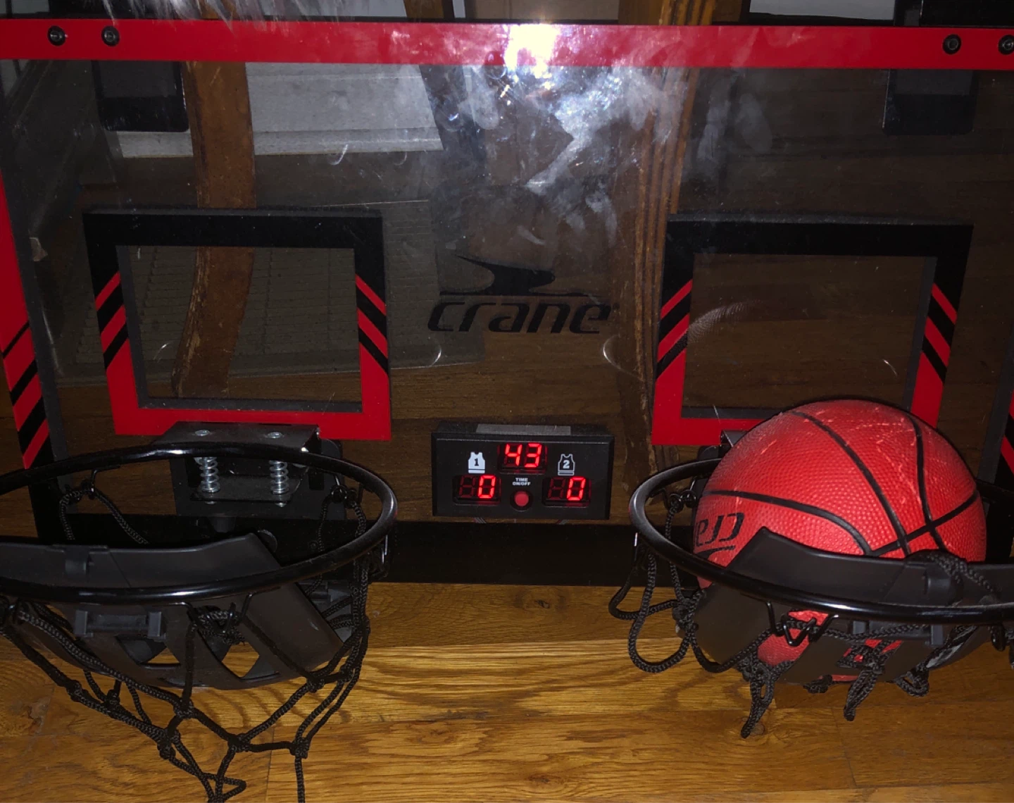 Crane Electronic Double Hoop Basketball Game - photo 2