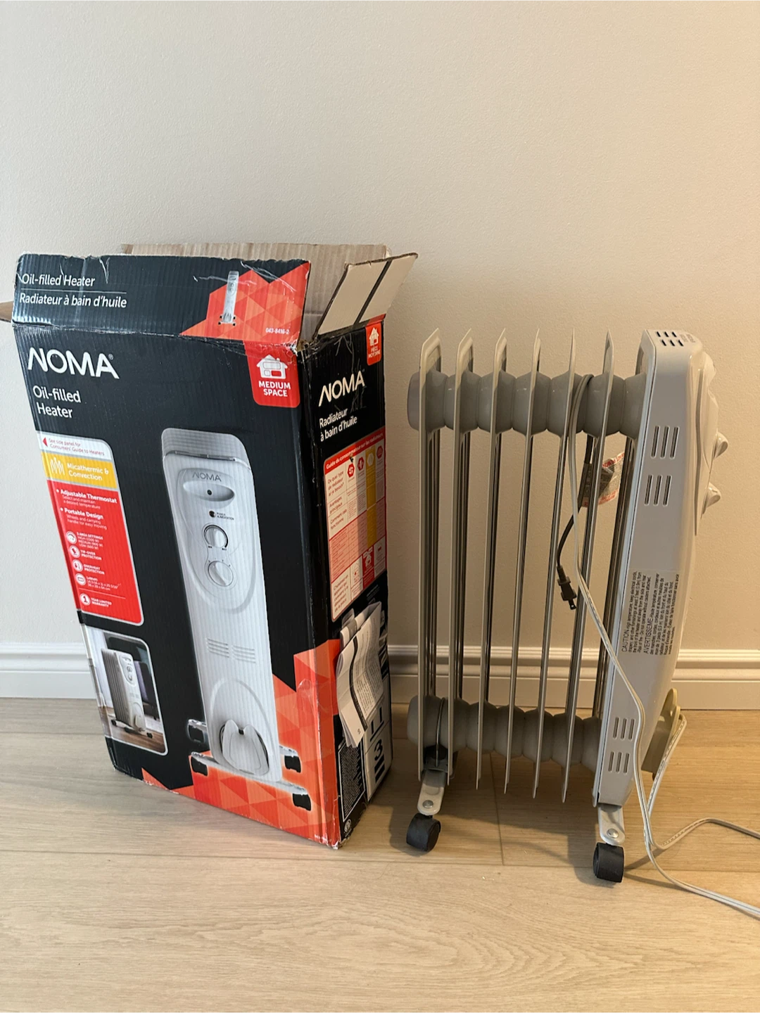 NOMA Oil-Filled Heater - photo 2