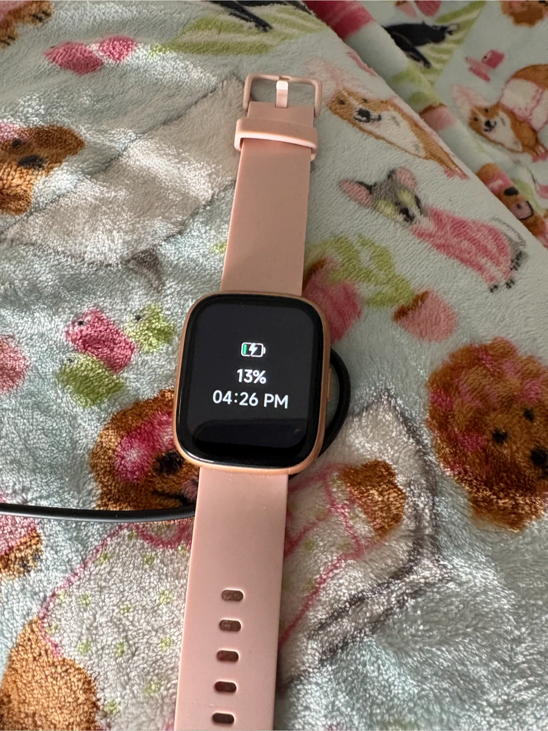 Pink Fitness Smartwatch