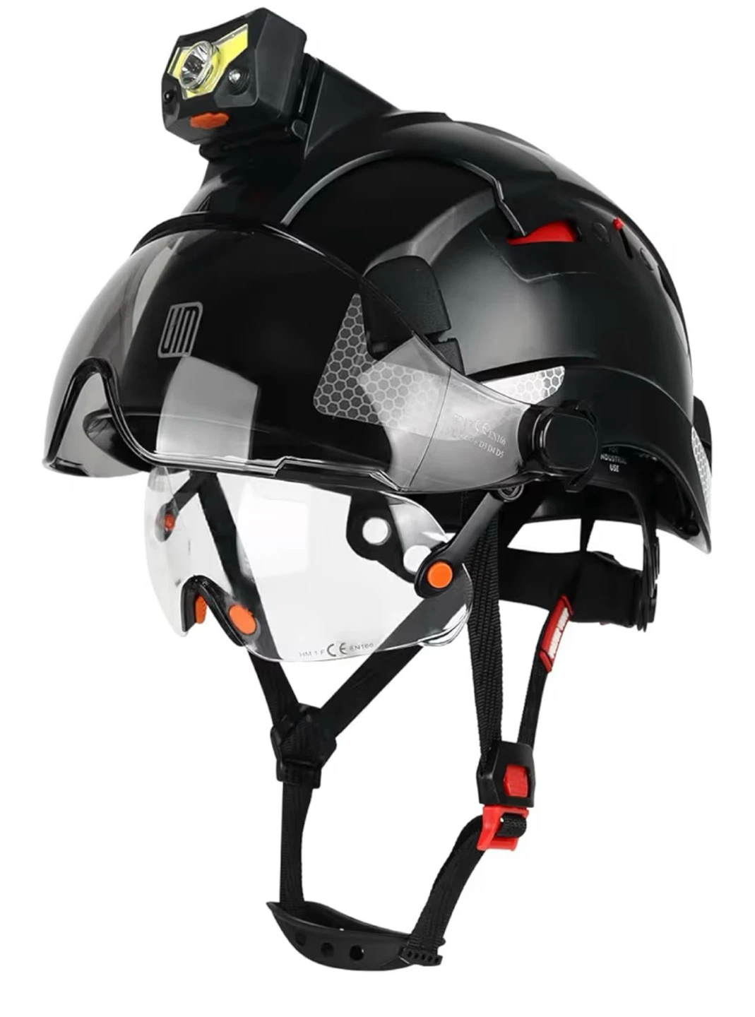 ULTRAMAXX Safety Helmet with Adjustable Visor