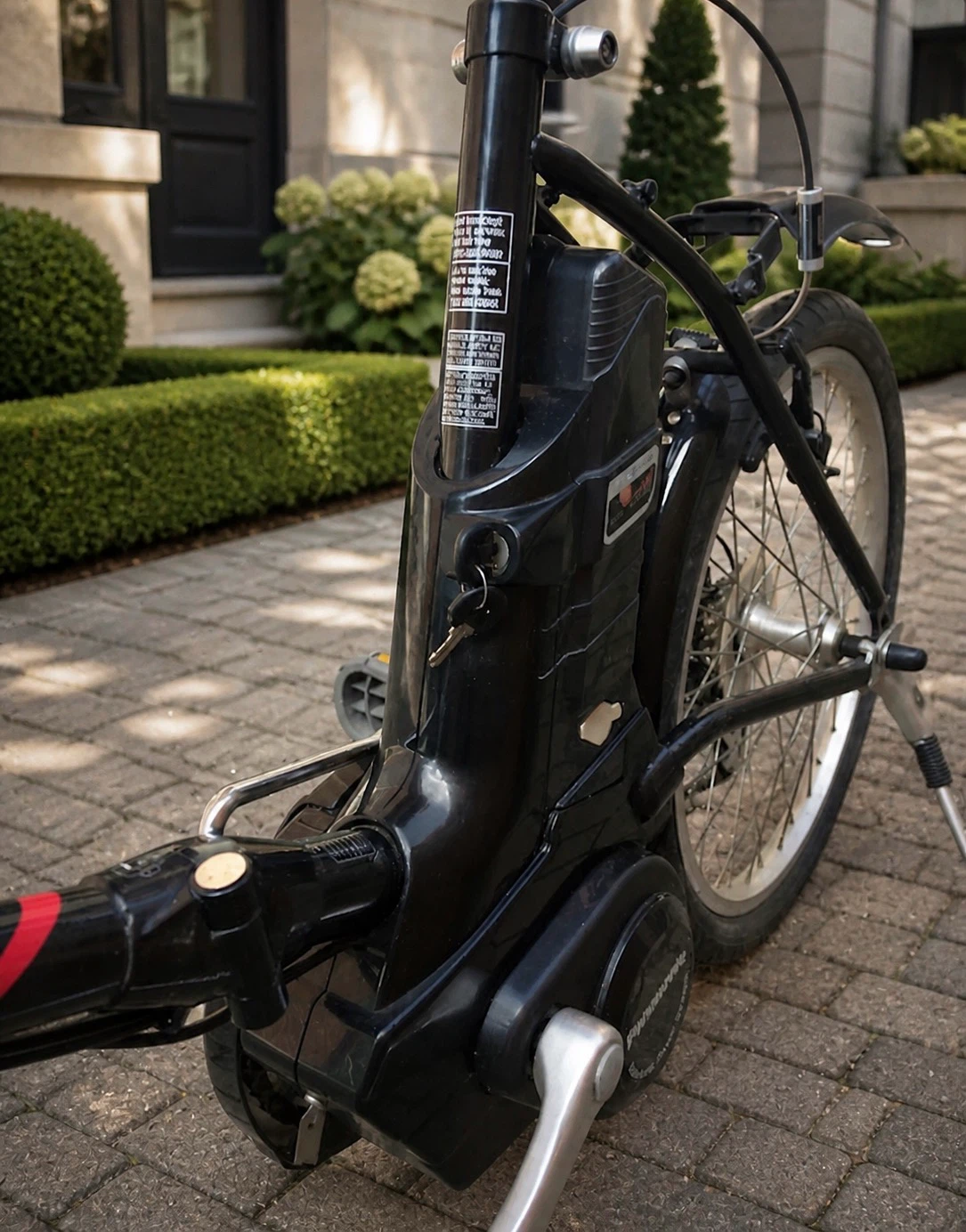 Panasonic Folding Electric Bike - photo 2