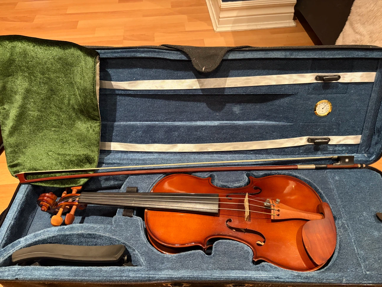 Bernardel Handmade Violin 4/4 Full Size with Case & Bow