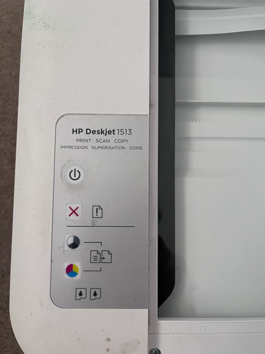 HP Deskjet 1513 All-in-One Printer, Scanner, Copier - photo 3