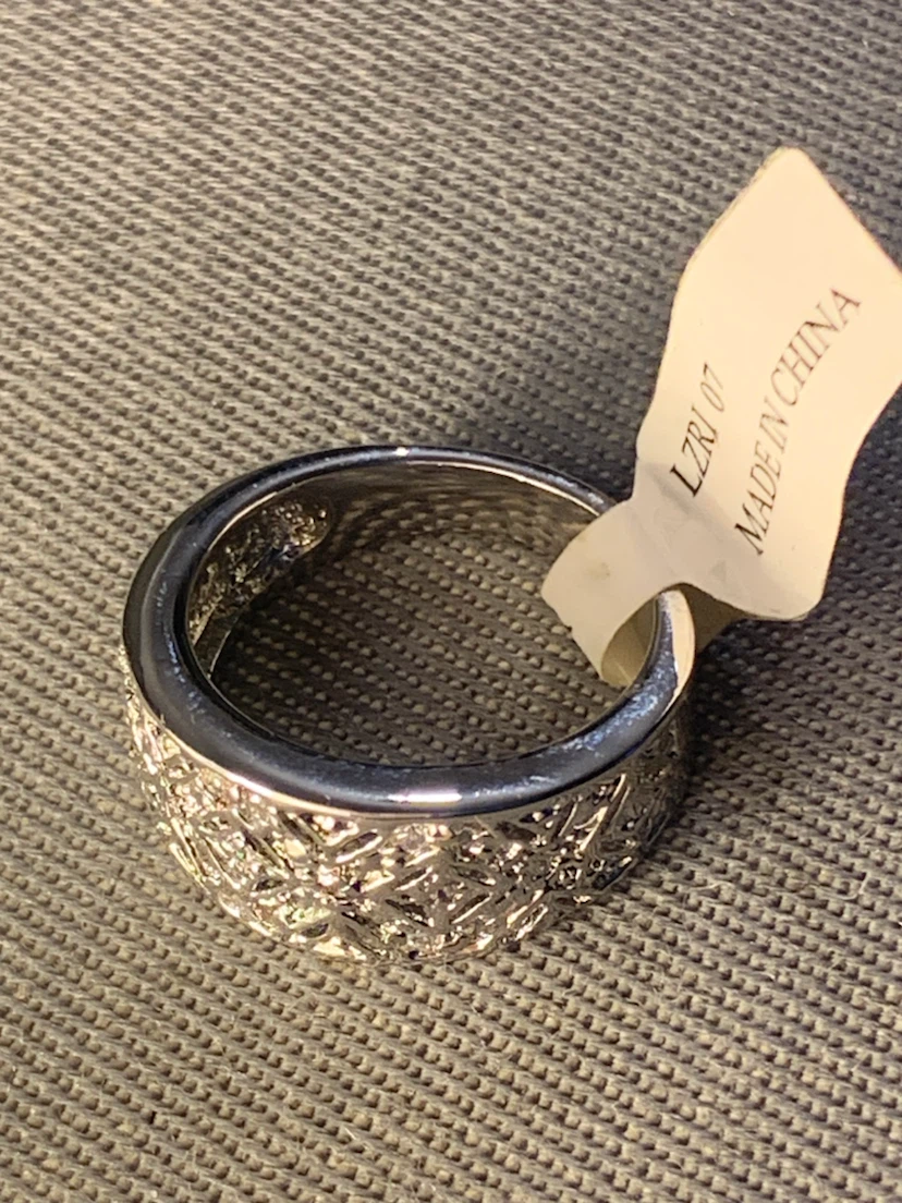 CZ Miracle Ring Rhodium Plated